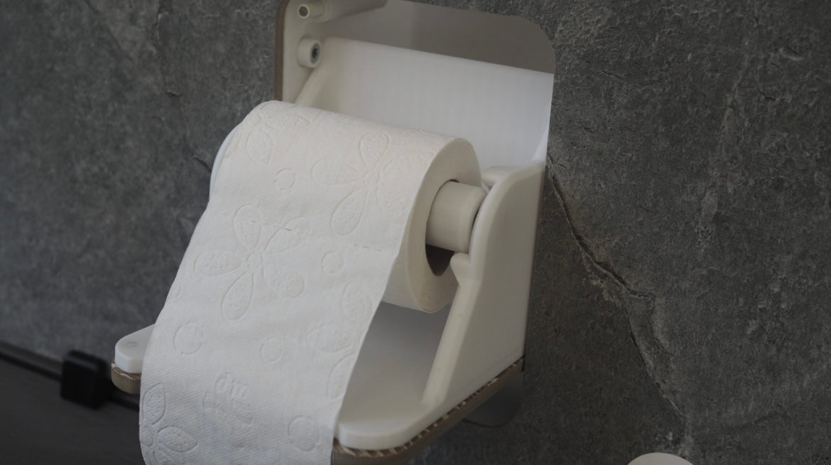Hidden Toiletpaper Holder - Betegelbare WC papier houder - Badkamer - Badkamer Trend 2025