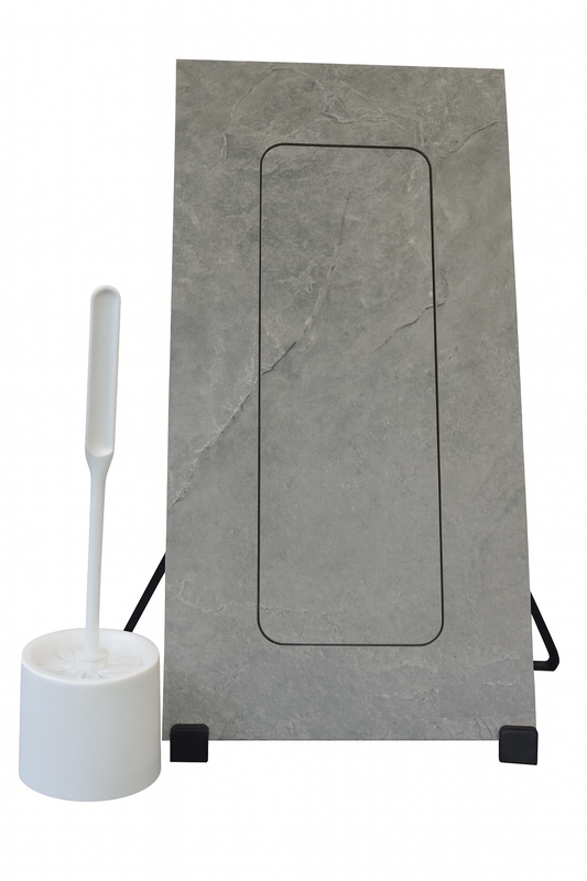 Hidden Toilet brush Holder - Betegelbare WC Borstel Houder - Badkamer - Badkamer Trend 2025